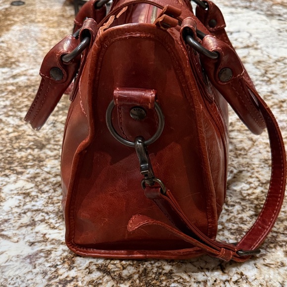 FRYE MELISSA SATCHEL, Clay - Picture 2 of 12